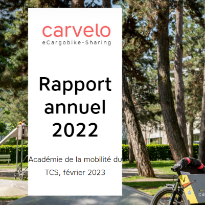 Rapport annuel 2022 carvelo